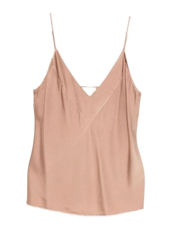 26SS 포르테포르테 민소매 티셔츠 14585MYTOPF49A3002 Brown
