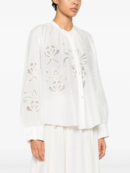 26SS 포르테포르테 셔츠 14599MYSHIRTF49A0038 Cream - FORTE FORTE