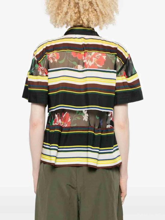 26SS 사카이 셔츠 2608526BLACK Multicolour - SACAI