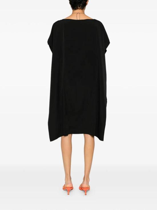 26SS 드리스 반 노튼 미디 원피스 2610110423078BLACK Black - DRIES VAN NOTEN