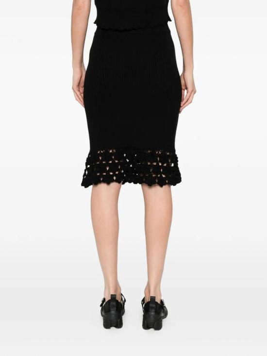 26SS 가니 미디 스커트 A1090204099 Black - GANNI