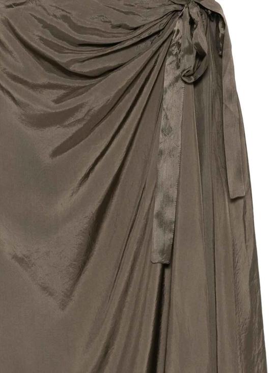 26SS 아스페시 미디 스커트 2294MILITARE Dark Green - ASPESI