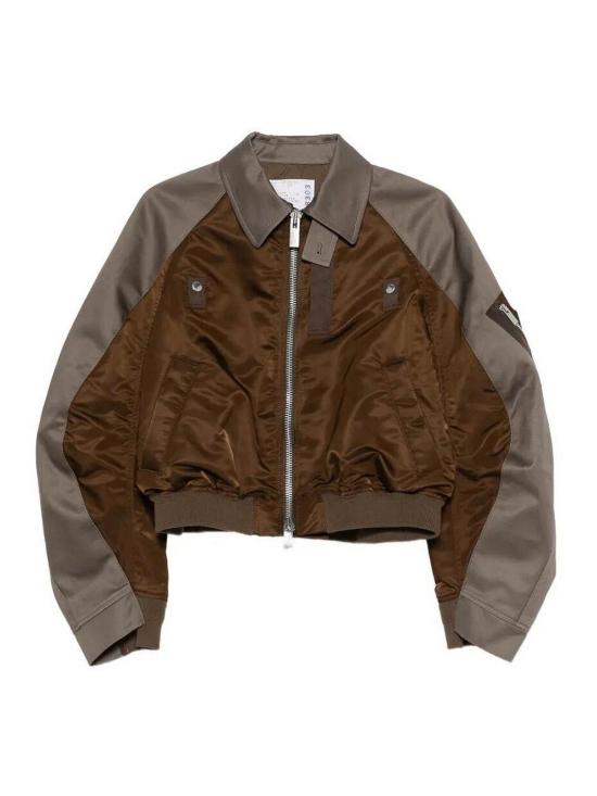 26SS 사카이 자켓 2608303BROWNGRAY Brown