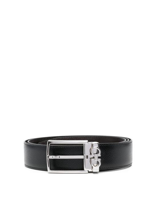  살바토레 페라가모 가죽 벨트 70820667A037NERO Black