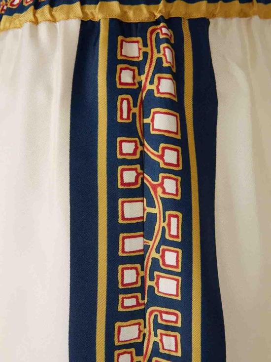 26SS 라 더블제이 팔라초 팬츠 TRO0026SIL006LEM02BU03PLACE Multicolour - LA DOUBLEJ