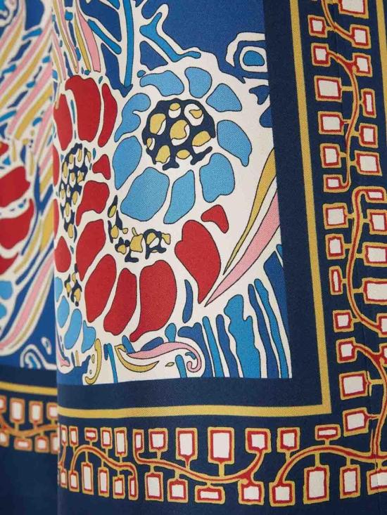 26SS 라 더블제이 팔라초 팬츠 TRO0026SIL006LEM02BU03PLACE Multicolour - LA DOUBLEJ