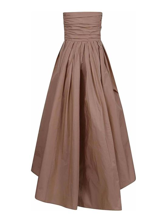25SS 핑코 롱 원피스 104937Y3LEN34 Beige - PINKO