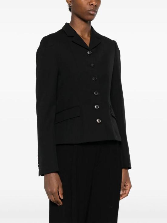 26SS 드리스 반 노튼 수트 자켓 2610104553122BLACK Black - DRIES VAN NOTEN