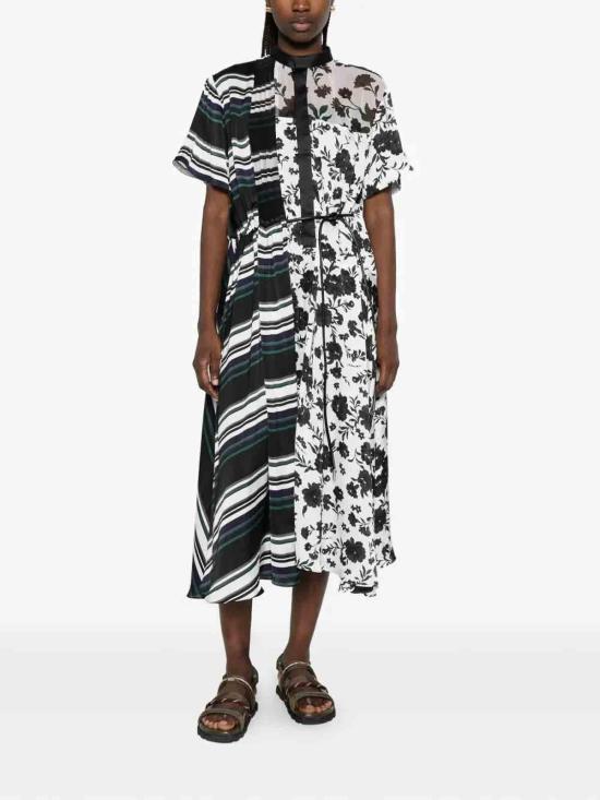 26SS 사카이 미디 원피스 2608524WHITE Multicolour - SACAI
