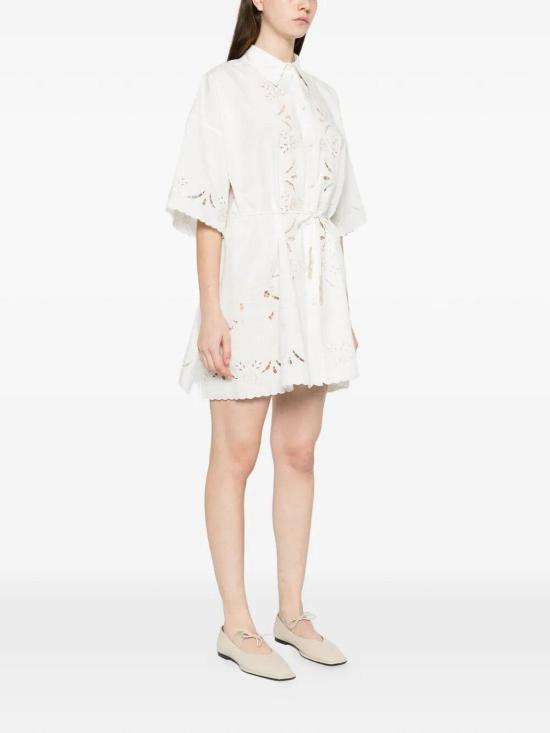 26SS 포르테포르테 점프수트 14847MYDRESSCRYSTAL White - FORTE FORTE