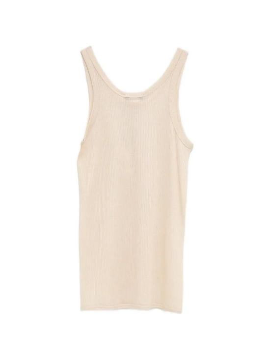 26SS 르메르 심리스 탱크탑 TS0026LK1017WH024 White - LEMAIRE