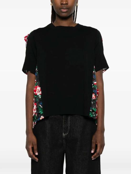26SS 사카이 반팔 티셔츠 2608533BLACK Black - SACAI
