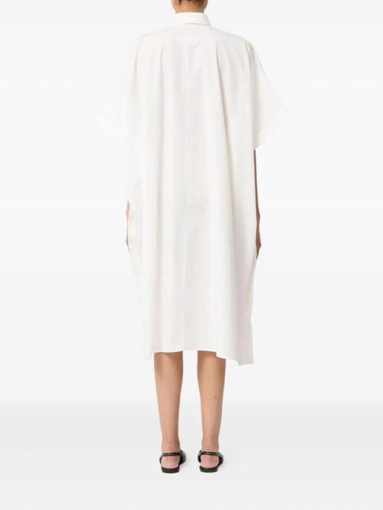 26SS MM6 메종마르지엘라 미디 원피스 S52DD0085M35480101 White - MM6 MAISON MARGIELA