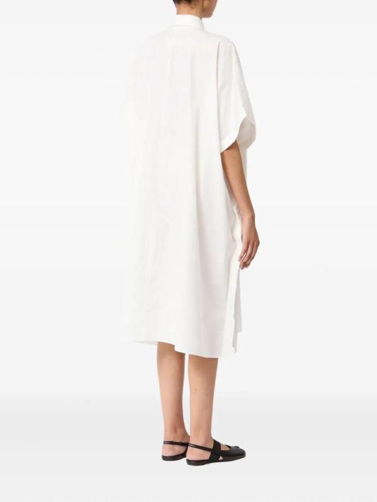 26SS MM6 메종마르지엘라 미디 원피스 S52DD0085M35480101 White - MM6 MAISON MARGIELA