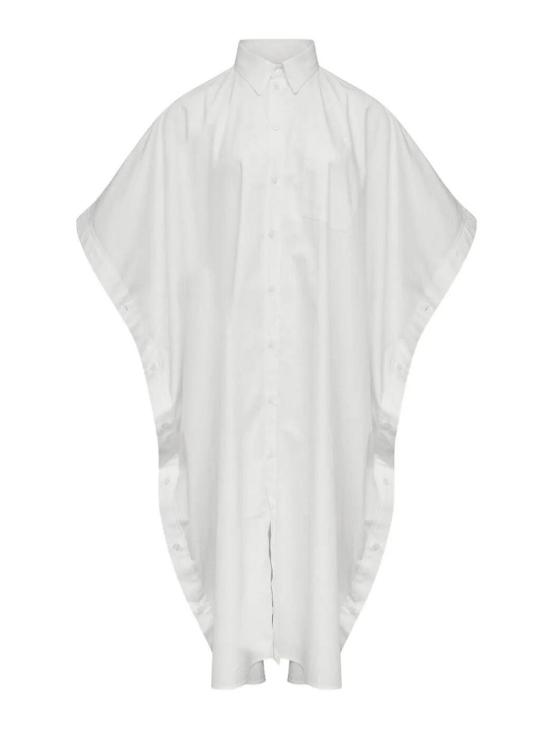 26SS MM6 메종마르지엘라 미디 원피스 S52DD0085M35480101 White