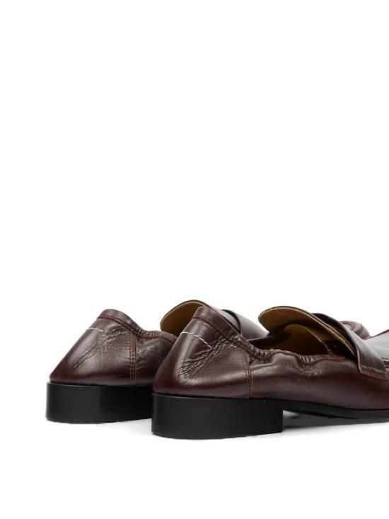 26SS MM6 메종마르지엘라 로퍼 S66WR0034P7560T8243 Brown - MM6 MAISON MARGIELA