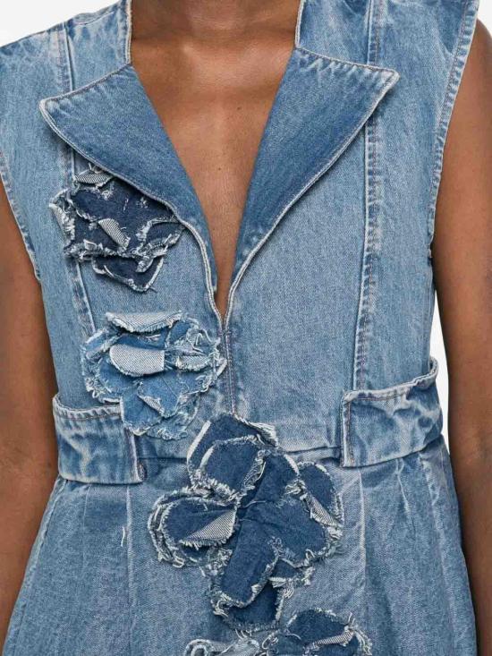 26SS 가니 데님 원피스 A1030455566 Blue - GANNI