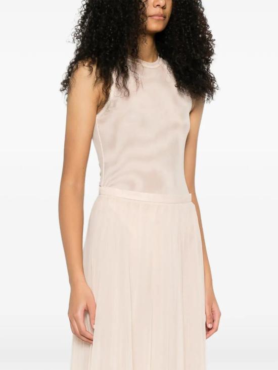 26SS 포르테포르테 바디수트 티셔츠 14888MYTSHIRTNUDE Nude Neutrals - FORTE FORTE