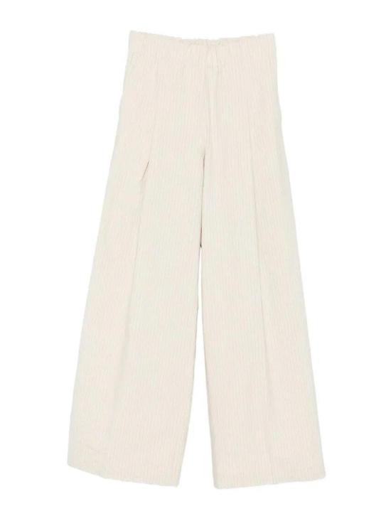 26SS 드리스 반 노튼 스트레이트 팬츠 109093360005 White