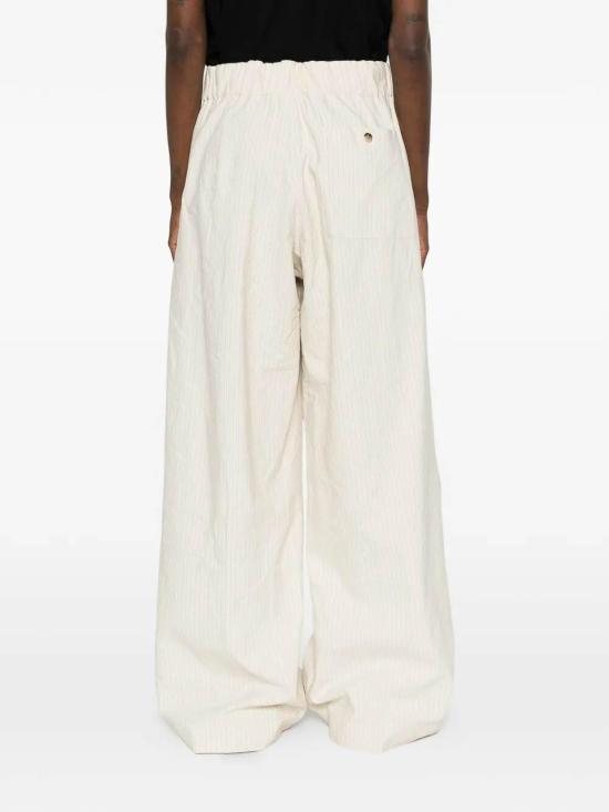 26SS 드리스 반 노튼 스트레이트 팬츠 109093360005 White - DRIES VAN NOTEN
