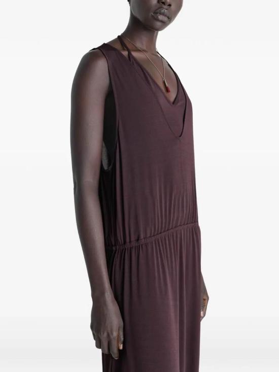 26SS 르메르 미디 원피스 DR1146LJ1050BR523 Brown - LEMAIRE