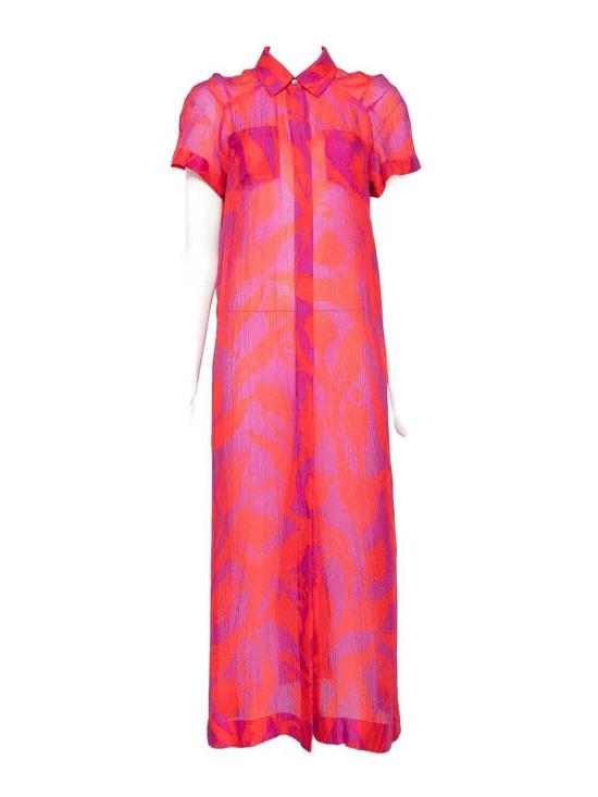 26SS 드리스 반 노튼 롱 원피스 2610110033036FUCHSIA Multicolour
