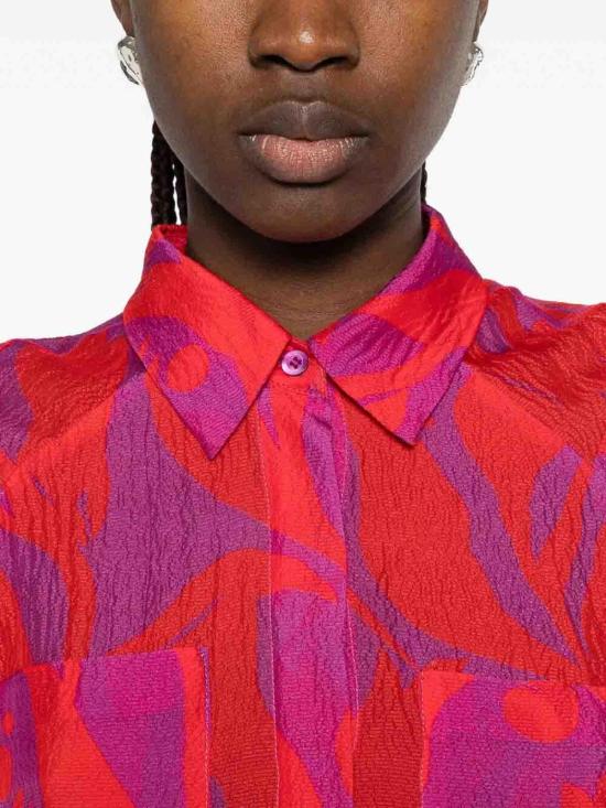 26SS 드리스 반 노튼 롱 원피스 2610110033036FUCHSIA Multicolour - DRIES VAN NOTEN