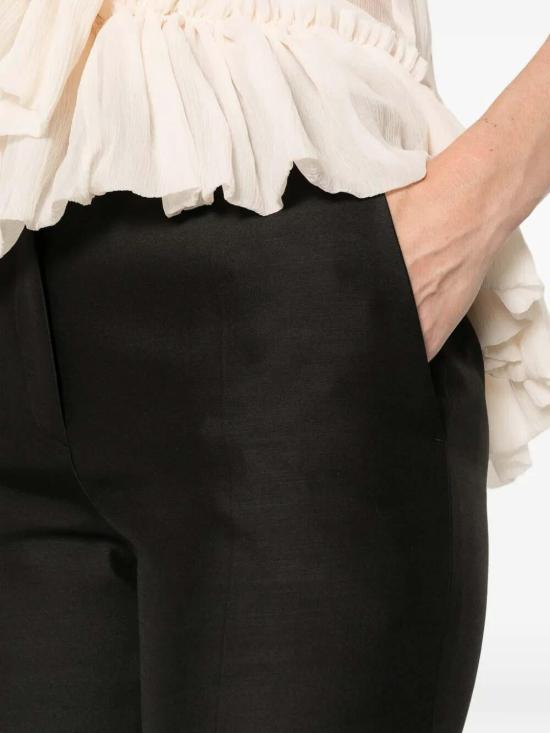 26SS 드리스 반 노튼 스트레이트 팬츠 2610109183305BLACK Black - DRIES VAN NOTEN