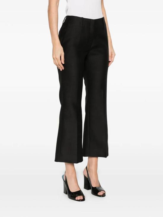 26SS 드리스 반 노튼 스트레이트 팬츠 2610109183305BLACK Black - DRIES VAN NOTEN