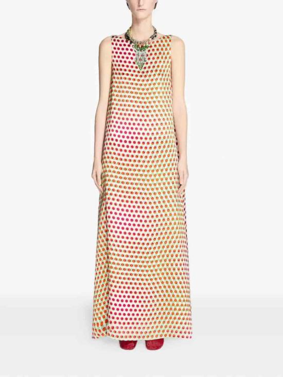 26SS 드리스 반 노튼 롱 원피스 2610110403142ECRU Light Beige - DRIES VAN NOTEN
