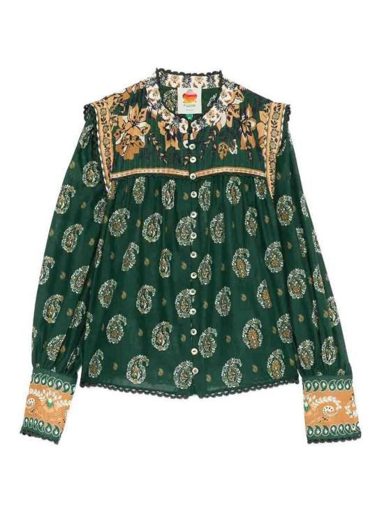 26SS 팜 리오 블라우스 35113726009 Green