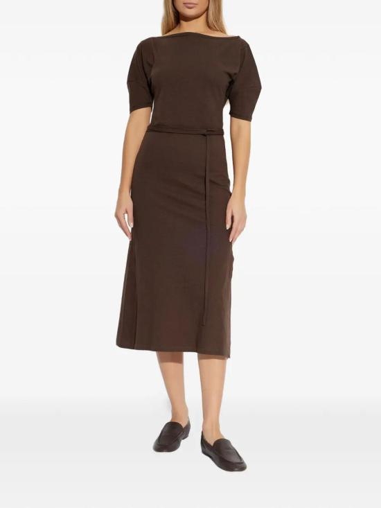 26SS 르메르 미디 원피스 DR1147LJ1010BR512 Brown - LEMAIRE