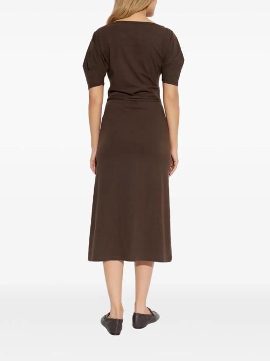 26SS 르메르 미디 원피스 DR1147LJ1010BR512 Brown - LEMAIRE