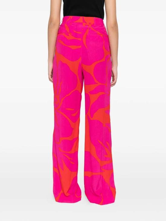 26SS 드리스 반 노튼 스트레이트 팬츠 2610109223014FUCHSIA Multicolour - DRIES VAN NOTEN