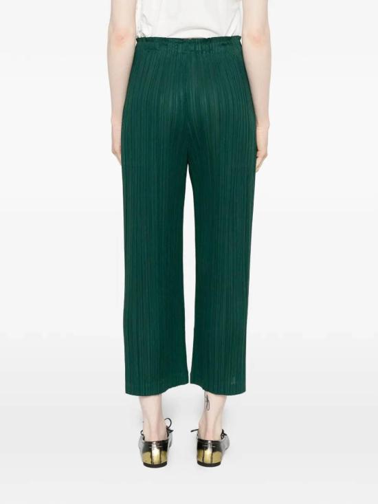 26SS 플리츠플리즈 스트레이트 팬츠 PP66JF26367 Green - PLEATS PLEASE