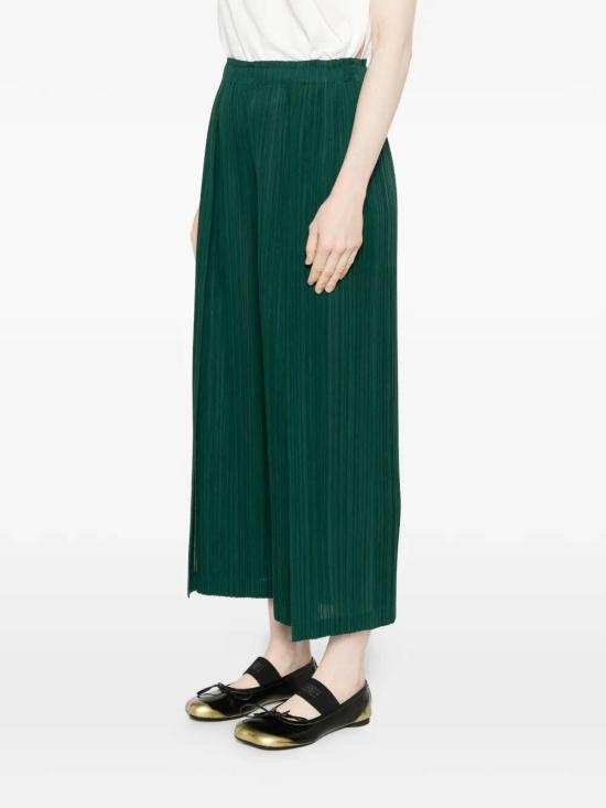 26SS 플리츠플리즈 스트레이트 팬츠 PP66JF26367 Green - PLEATS PLEASE