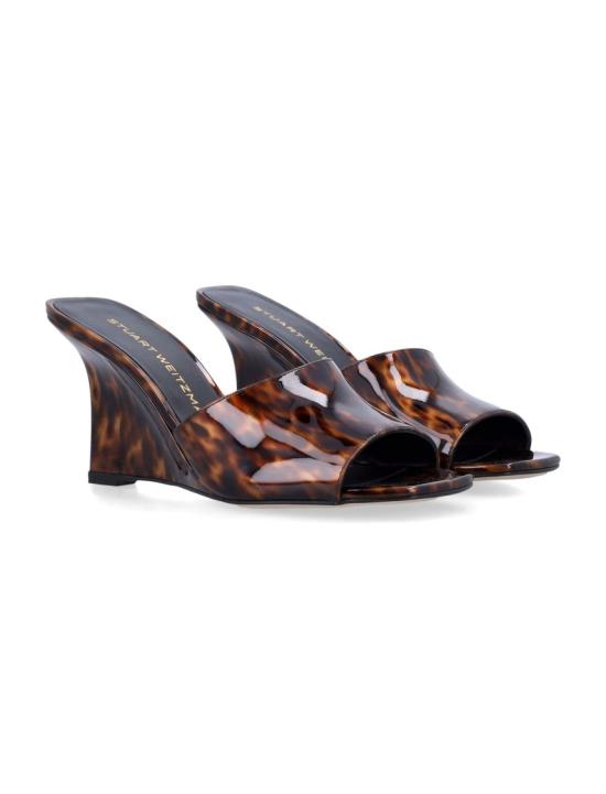 26SS 스튜어트 와이츠먼 뮬/슬리퍼 SN848GORQ1R Brown - STUART WEITZMAN