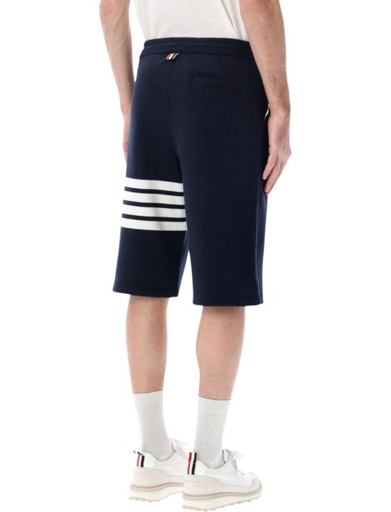 26SS 톰브라운 클래식 루프백 4바 스웨트쇼츠 MJQ012H00535461 Blue - THOM BROWNE