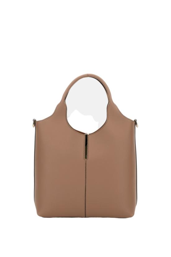 26SS 토즈 스몰 쇼핑백 XBWEBRF0200UBLC428 Brown