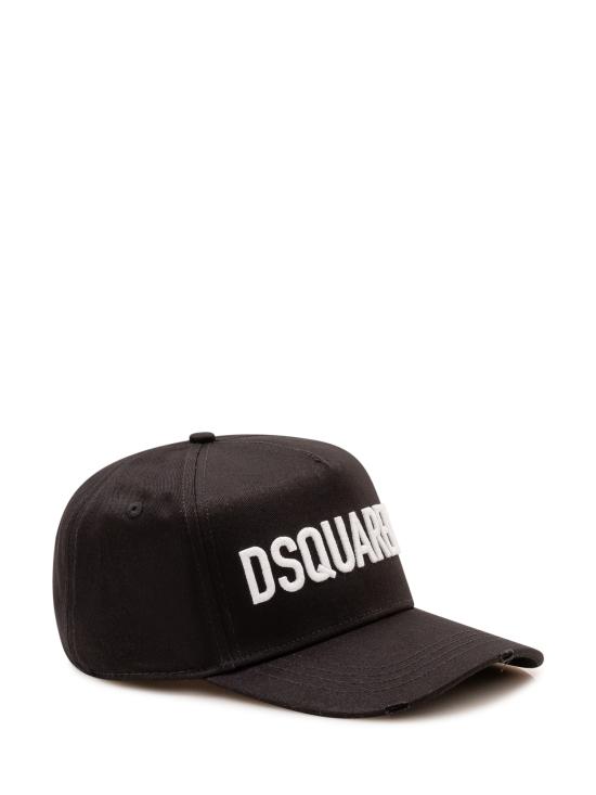 26FW 디스퀘어드2 볼캡 BCM066005C00001 M063 NERO BIANCO - DSQUARED2