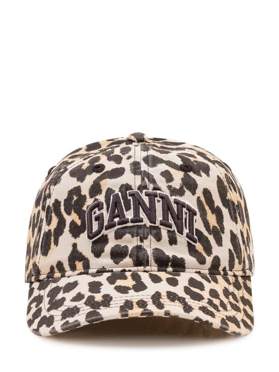 26FW 가니 볼캡 A6898 943 LEOPARD