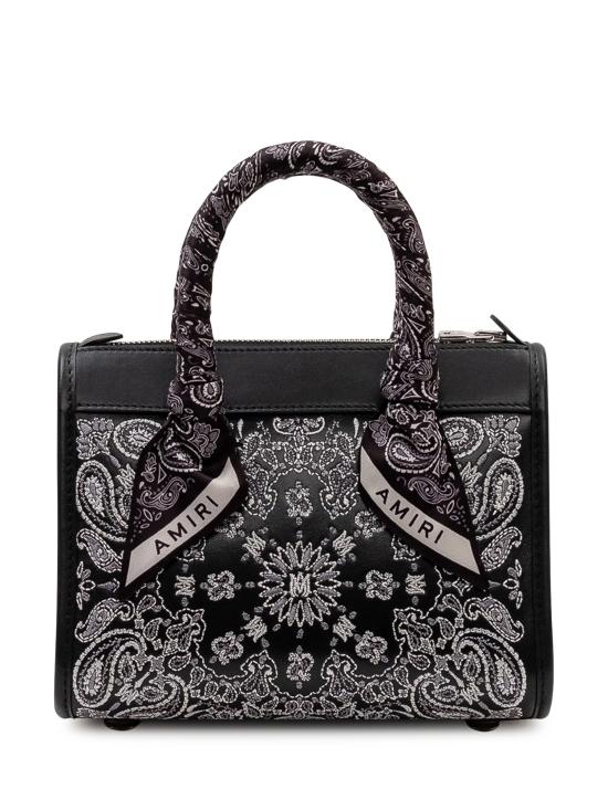 26FW 아미리 마이크로 반다나 토트백 AWBGTH1012 001 BLACK - AMIRI