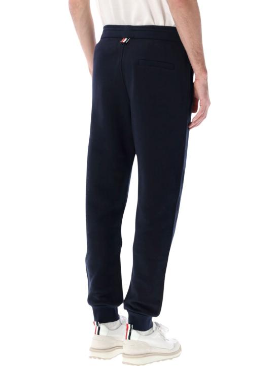 26SS 톰브라운 클래식 루프백 스트라이프 스웨트팬츠 MJQ066A03377415 Blue - THOM BROWNE