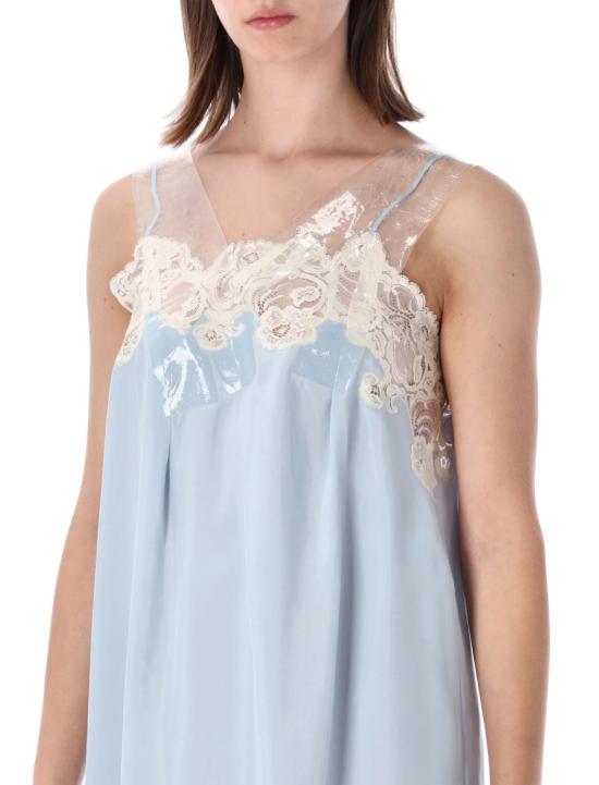 26SS 마르지엘라 숏 원피스 S29DA0010M35863488 Blue - MAISON MARGIELA