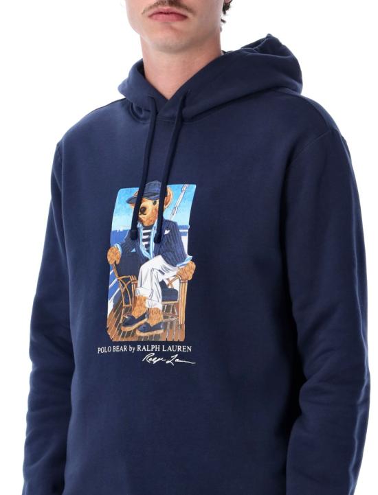  폴로 랄프로렌 후드 티셔츠 710B21811001 Blue - POLO RALPH LAUREN
