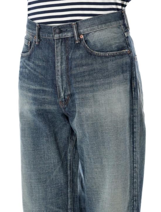 26SS 나나미카 데님 팬츠 S25SC084EVI Blue - NANAMICA