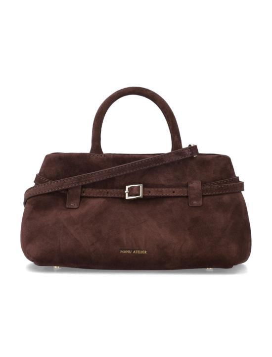 26SS 마누아뜰리에 토트백 2024377DEEP BROWN Brown