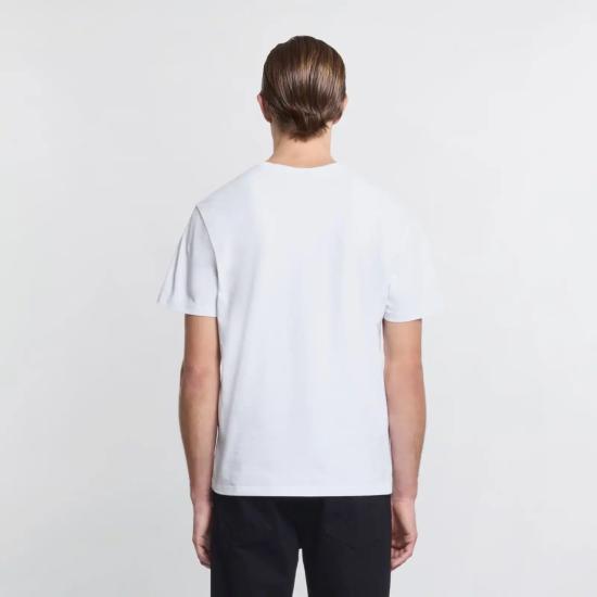 26SS 호간 반팔 티셔츠 KQMB3522360ZFVB001 White - HOGAN