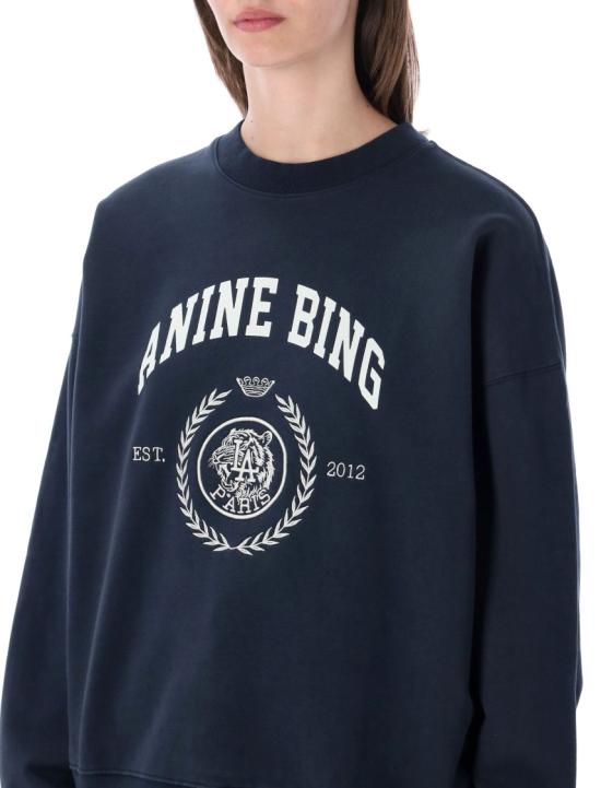  애니빙 긴팔 티셔츠 A0812486NYA1DARK NAVY Blue - ANINE BING