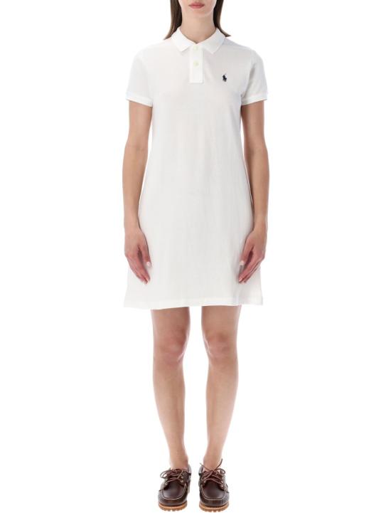 26SS 폴로 랄프로렌 미디 원피스 211799490017 White